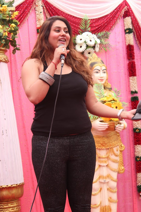 namitha at js paradise family marriage hall launch
