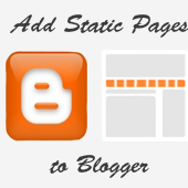 How to add Static Pages to a Blogger Blog (UPDATED)