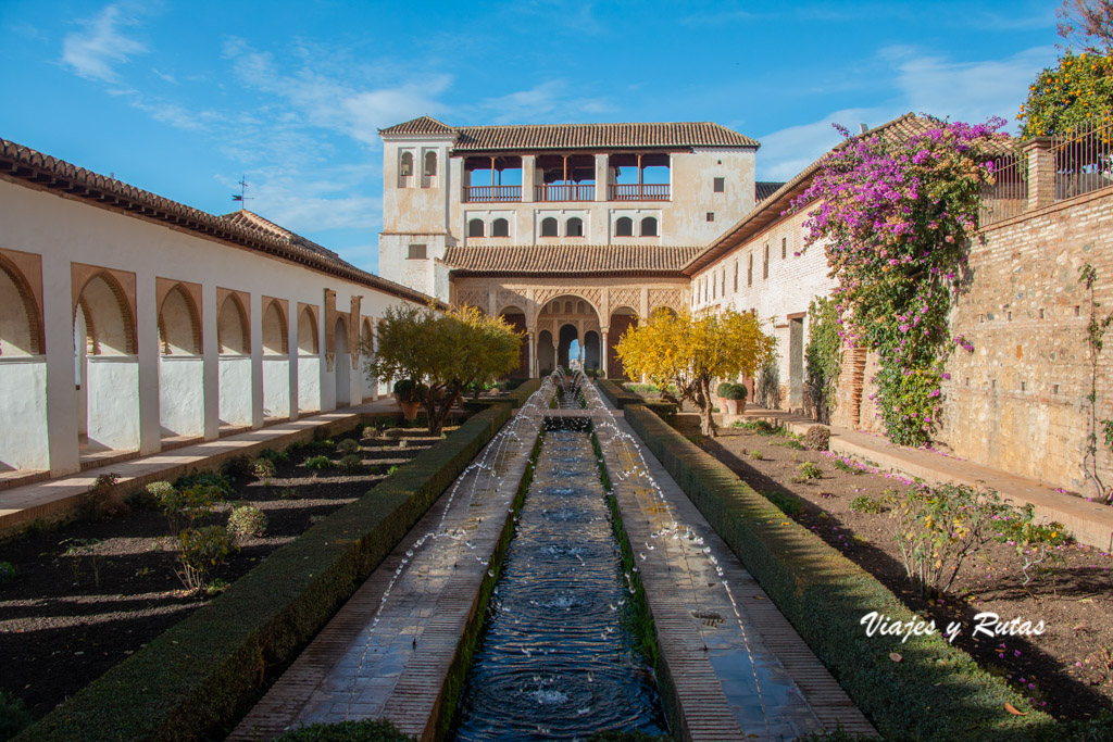El Generalife de la Alhambra de Granada