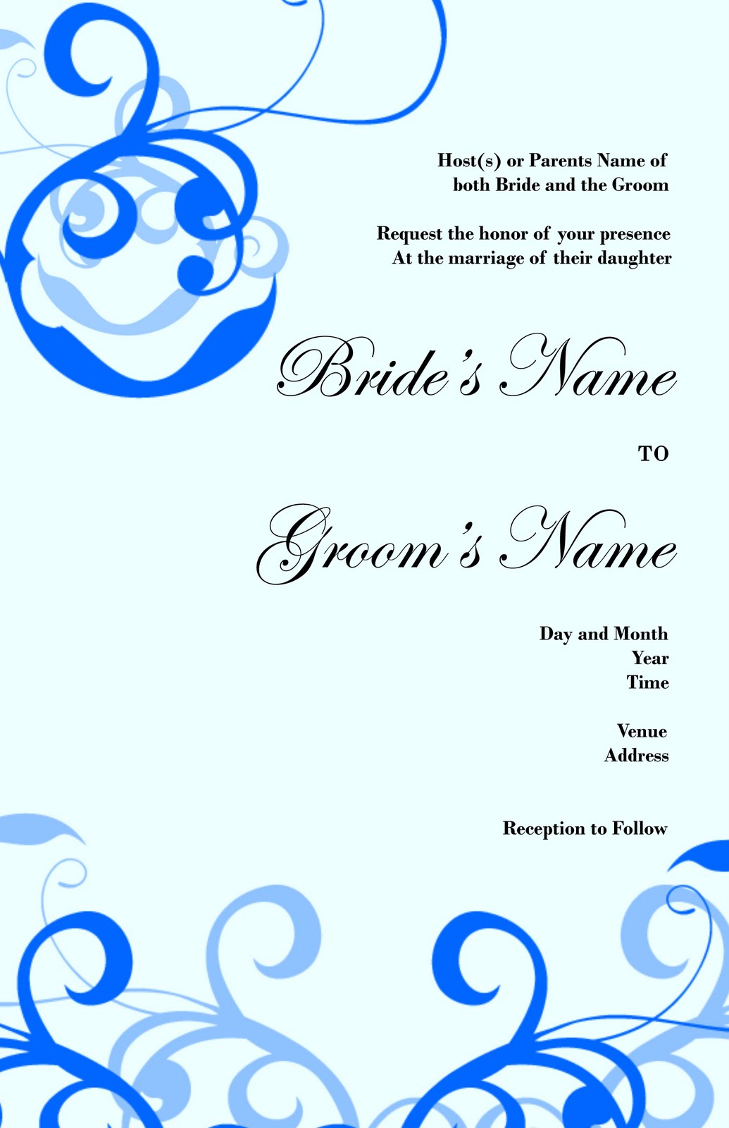 wedding invitations templates