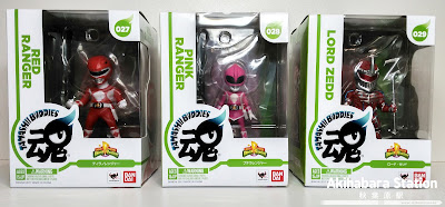 Tamashii Buddies de "Power Rangers"