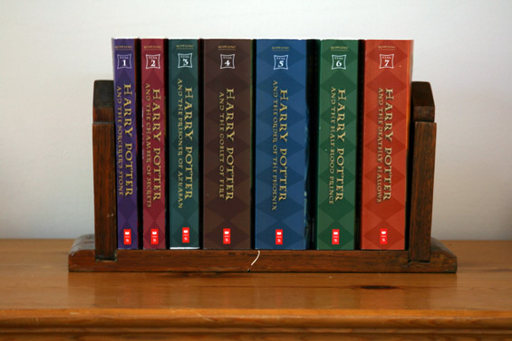 harry potter books. Harry Potter is a series of