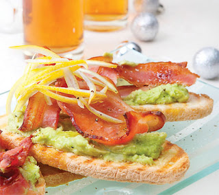 Bacon and Avocado Bruschetta Recipe