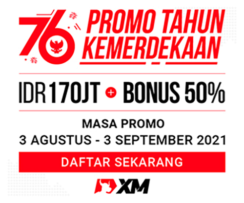 Promo 76 Tahun Kemerdekaan RI, Broker XM Bagi-Bagi Rezeki