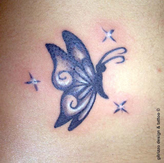 Idea for a Butterfly Tattoo for girls