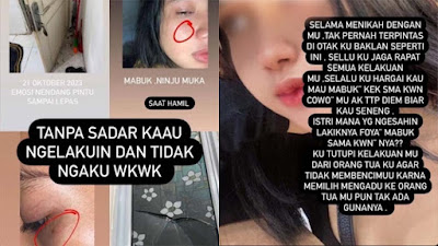 Istri Oknum Anggota Polda Kepri Diduga Jadi Korban KDRT: Saya Juga Dipaksa Threesome