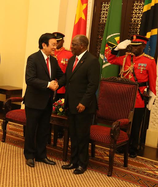 Hiki ndicho walichoongea Rais Magufuli na Rais wa Vietnam