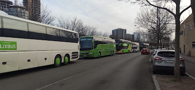 Kodaň - autobusové nádraží