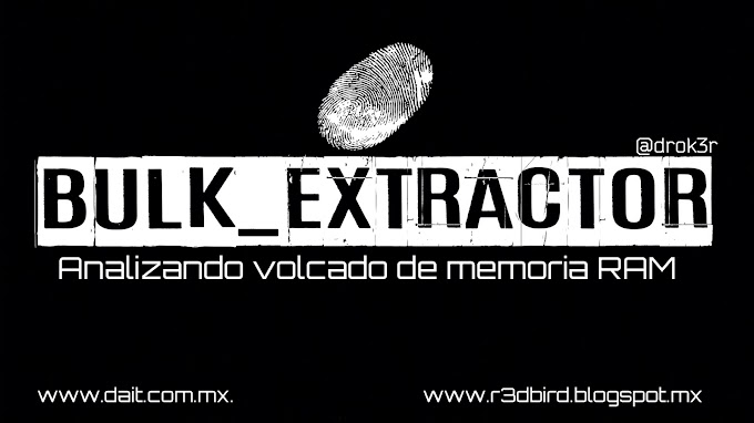 Bulk Extractor  | Analizando Volcado de memoria RAM