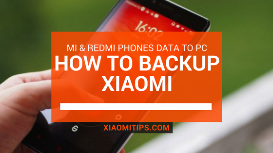 cara backup petunjuk dan Kontak di ponsel xiaomi