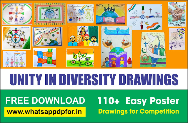 unity in diversity drawings