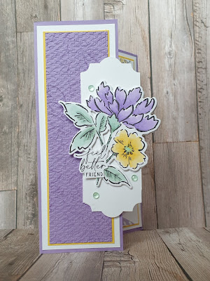 Hand-Penned Petals Stampin Blends Stampin up