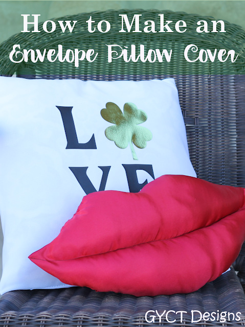 How to Make an Envelope Pillow Cover