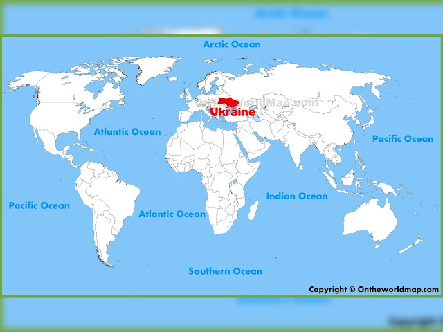 Where Is Ukraine Located On A World Map
