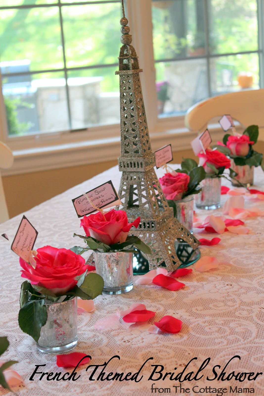 French Themed  Bridal  Shower  The Cottage Mama