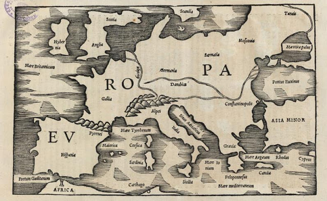 Pomponio Mela hace dos mil años al confeccionar este mapa sabía que existía un territorio llamado Hispania. ¿Y Cataluña, o Euskal Herria dónde estaban?
