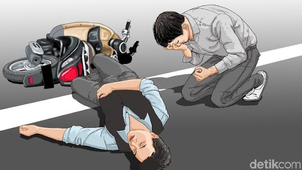 Fakta-fakta Tabrakan Maut Mobil Vs Vespa Hilangkan 1 Nyawa