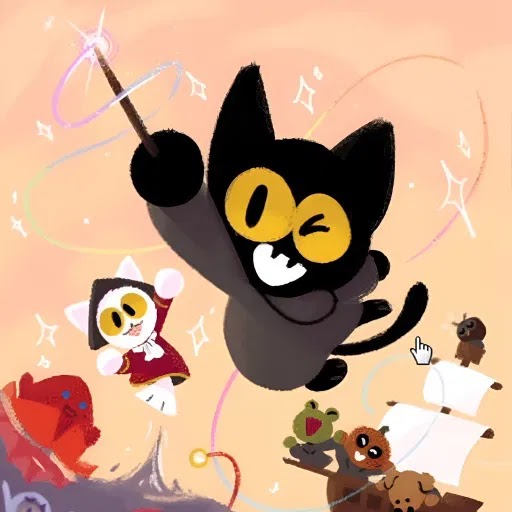 The Magic Cat Academy - Halloween - Doodle Google