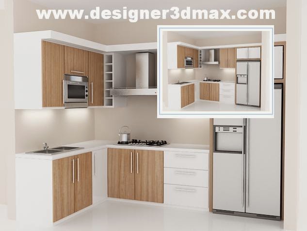 Gambar Desain Dapur Kotor Mungil Contoh Hu