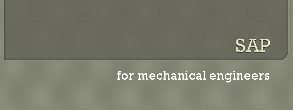 Which SAP course will be suitable for mechanical engineer?