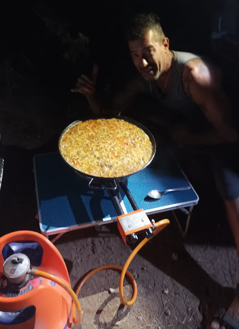 La Paella nocturna de Donfurgoneton