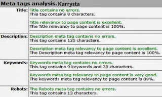 Check Validator Meta Tag pada Blog Tips Trik SEO