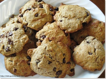 Chitra Pal WholeWheat Choclate Chip Cookies