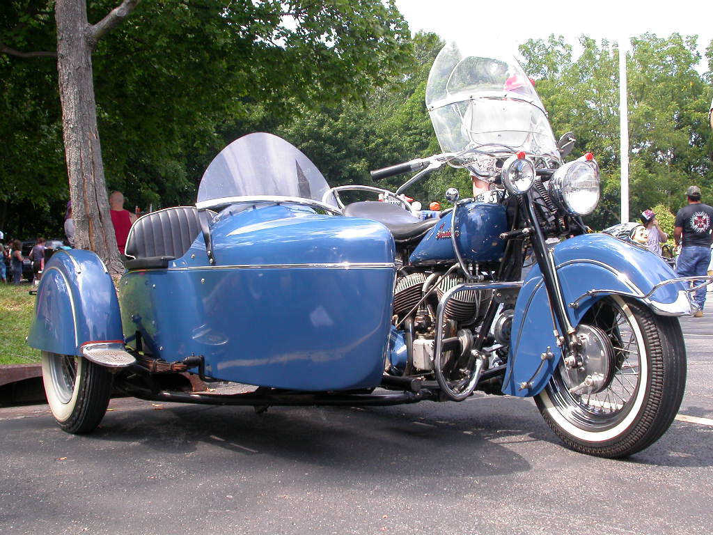 Download this Classic Indian With Sidecar picture