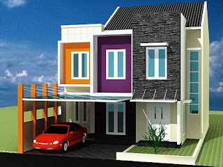 Minimalist House Design With A Car Garage