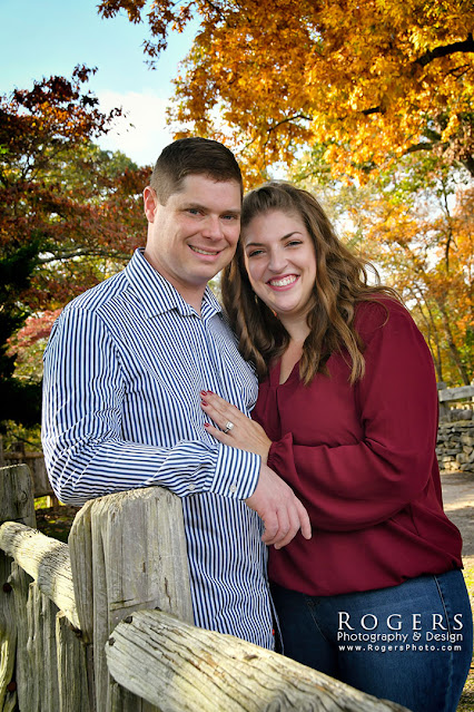 Fall portrait at Gillette Castle State Park by Edmund & Lori Rogers of Rogers Photography in Guilford, CT