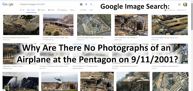 a Google Image Search of the terms: Airplane, Pentagon and 9/11