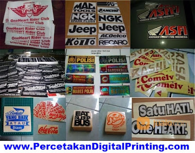 Contoh Contoh Desain CUTTING STICKER Dari Percetakan Digital Printing Terdekat