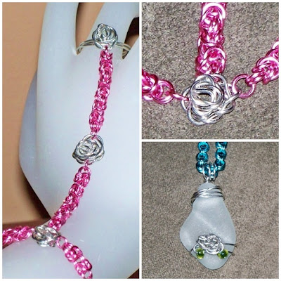 Jen's wire wrapped roses