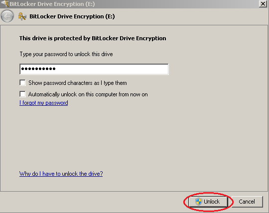 Fungsi BitLocker Pada Windows 7 dan cara mengaktifkan serta penggunaan BitLocker