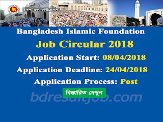 Bangladesh Islamic Foundation Job Circular 2018 