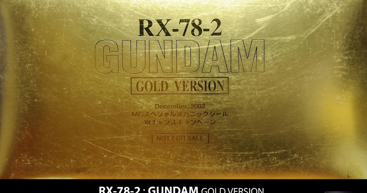 G リミテッド Gallery Video Pg Rx 78 2 Gundam Gold Version Mobile Suit Gundam Limited Edition Gundam Model Kits And Figures