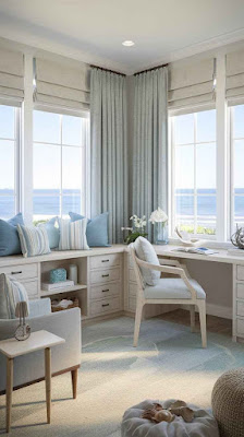 Designing a Coastal Home Office: Tips for Creating a Serene Workspace by the Sea Creating a Serene Workspace by the Sea