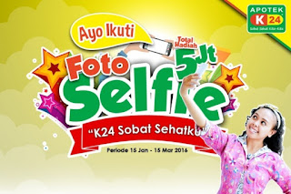 Info Kontes - Kontes Foto Selfie "k24 sobat sehatku" Berhadiah Total 5 juta