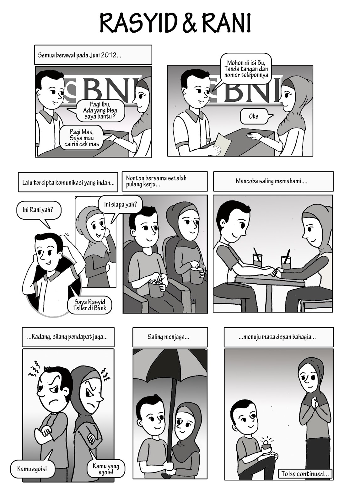 Komik Cinta Rasyid Dan Rani