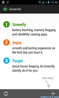 Apps Android : Greenify Donate *ROOT: Renew my Phone v1.9 beta 3 Apk