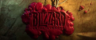 Blizzard logo-candle