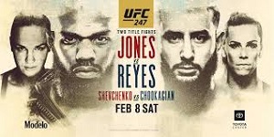 JONES VS. REYES UFC 247 FIGHT: LIVE STREAM TV CHANNEL, HOW TO WATCH UFC 247 FIGHTS ON ESPN+