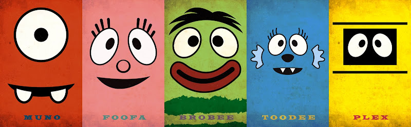 Yo Gabba Gabba print designs title=