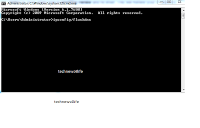  ipconfig/flushdns 