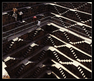 Chand Baori View Top Image