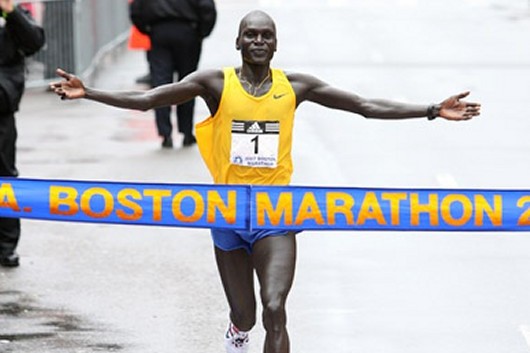 map of boston marathon route. oston marathon course profile