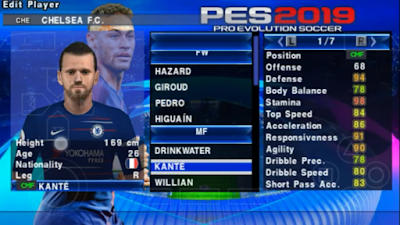 PES 2019 Lite PPSSPP English New Transfers by Odzan 04