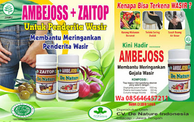 Obat Antihemoroid AmbeJOSS Zaitop dan Faktu