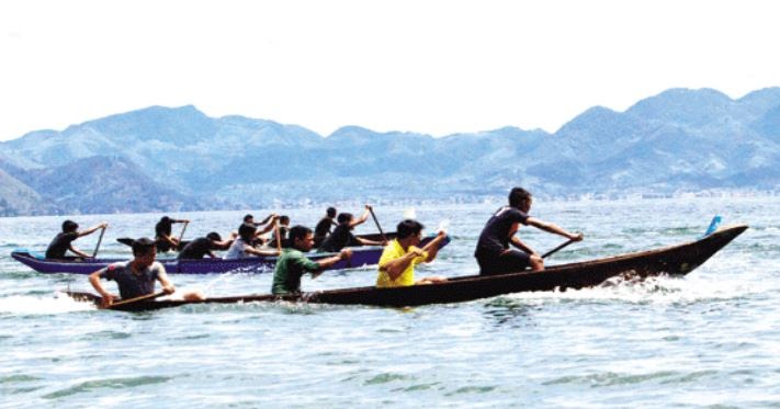 Lomba perahu tradisional Aceh NAD Permainan  