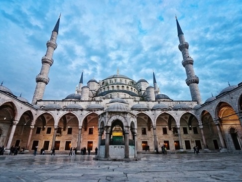 Rindu Masjid Mengunjungi Kemegahan Masjid Sultan Ahmed Masjid Biru Istanbul Turkey